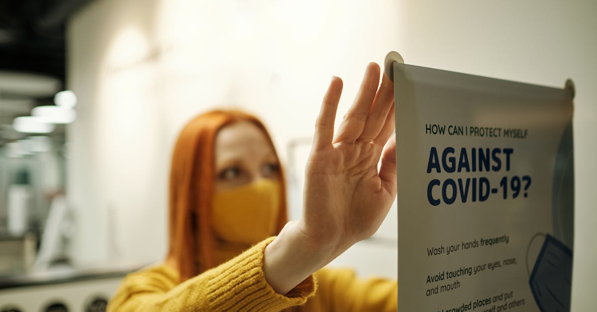 Covid sign