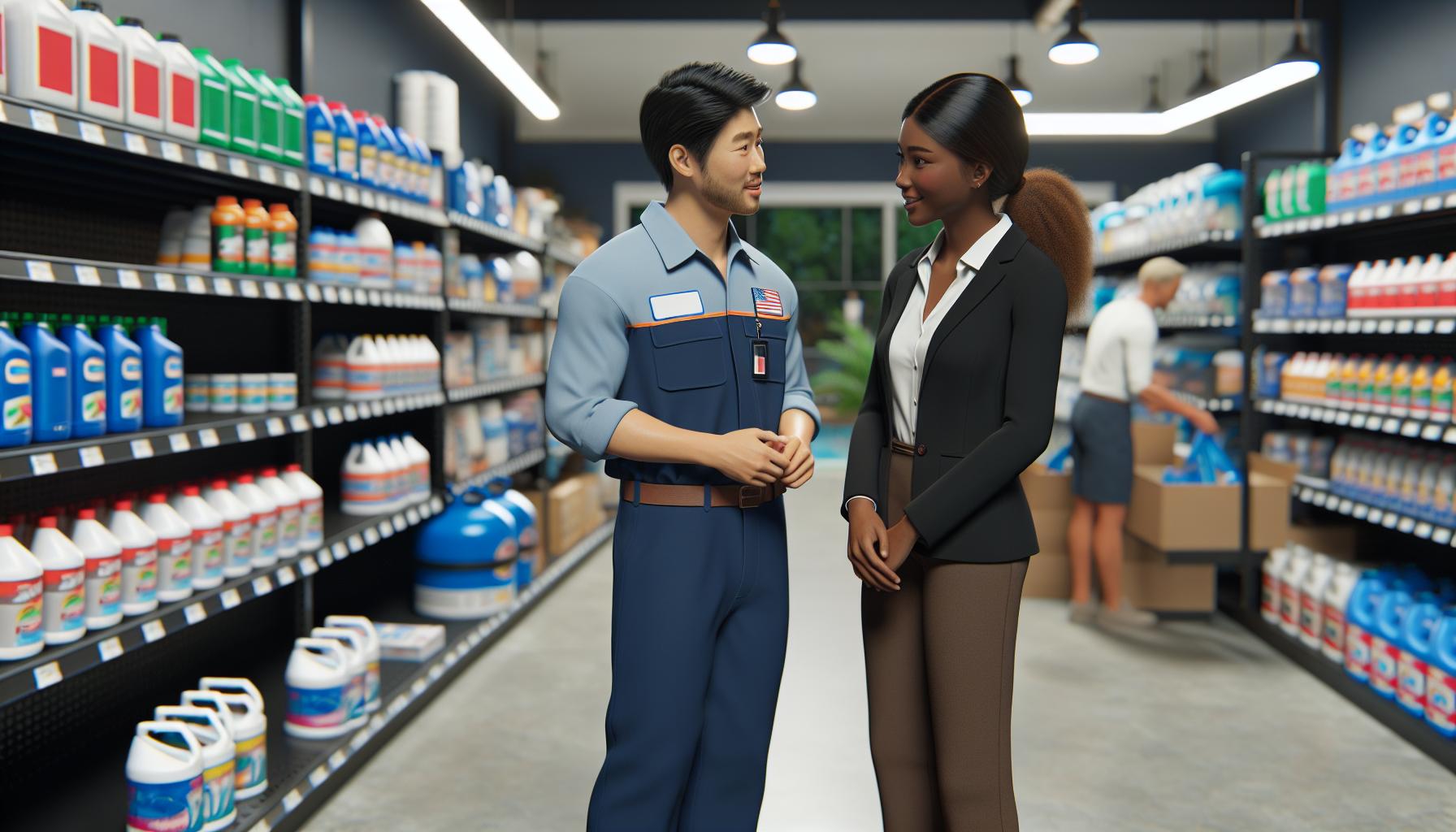pool supply store