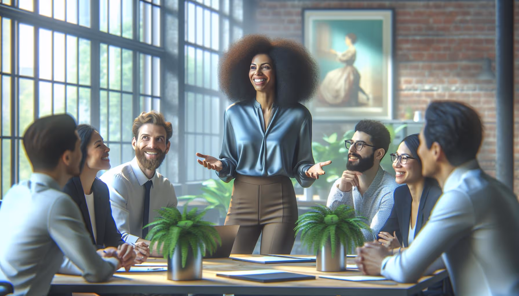 business presentation