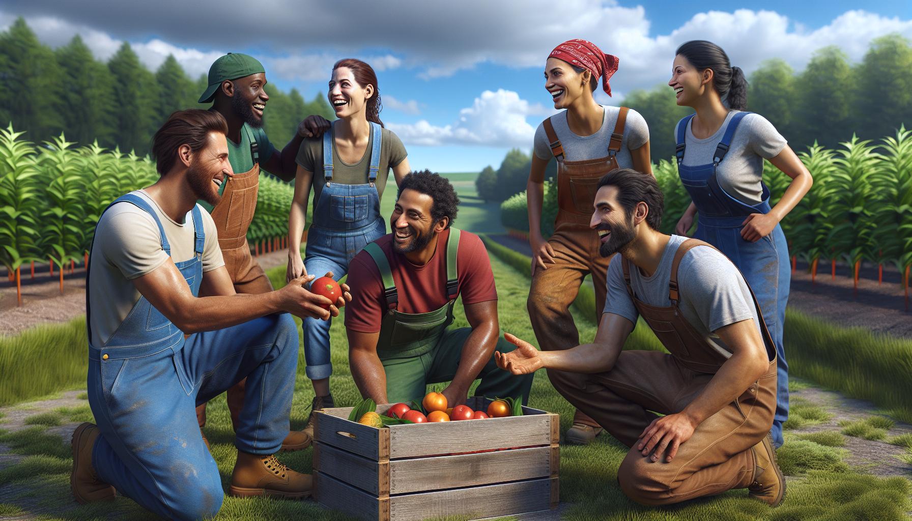 farm scene