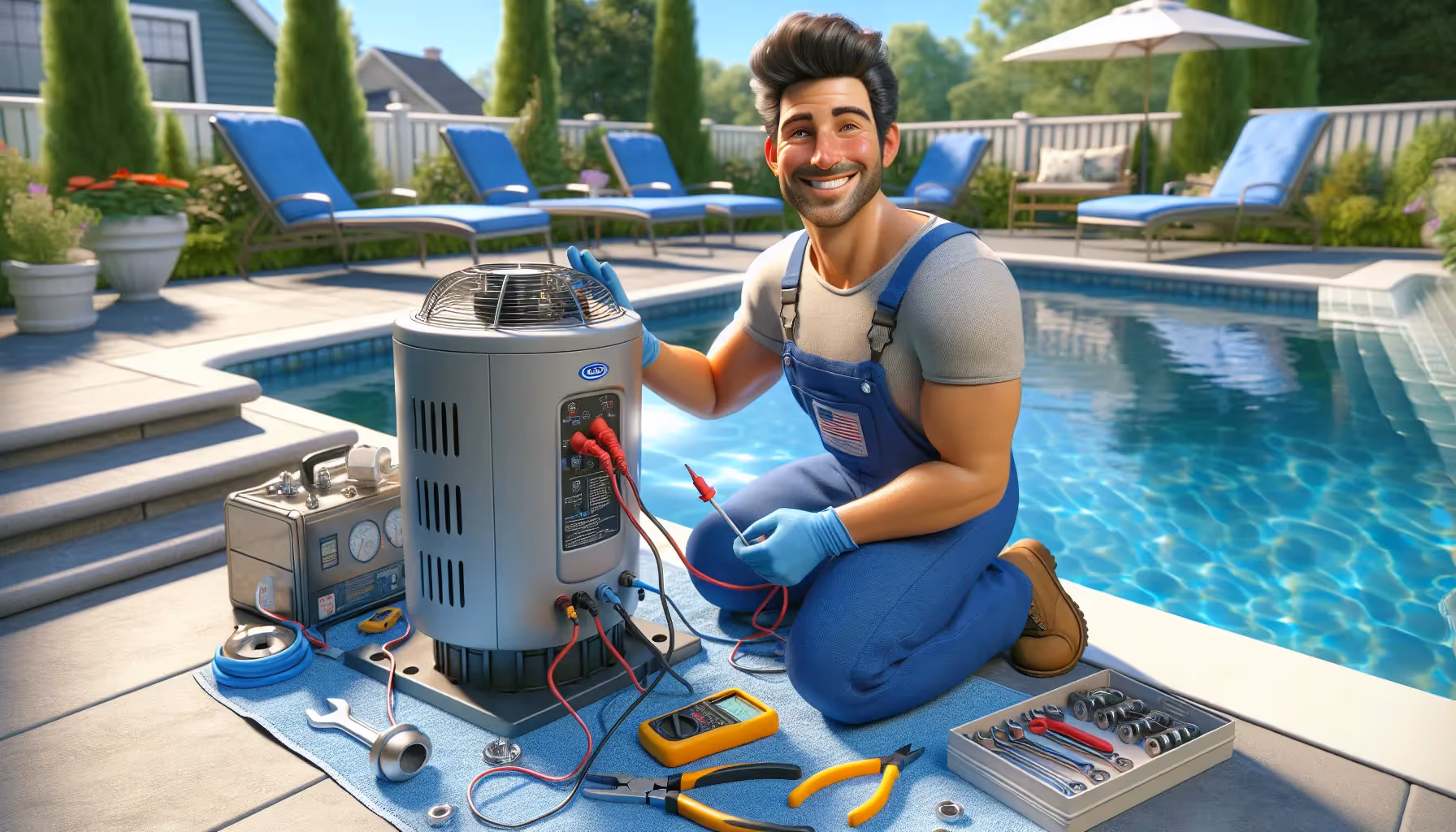 pool repairman