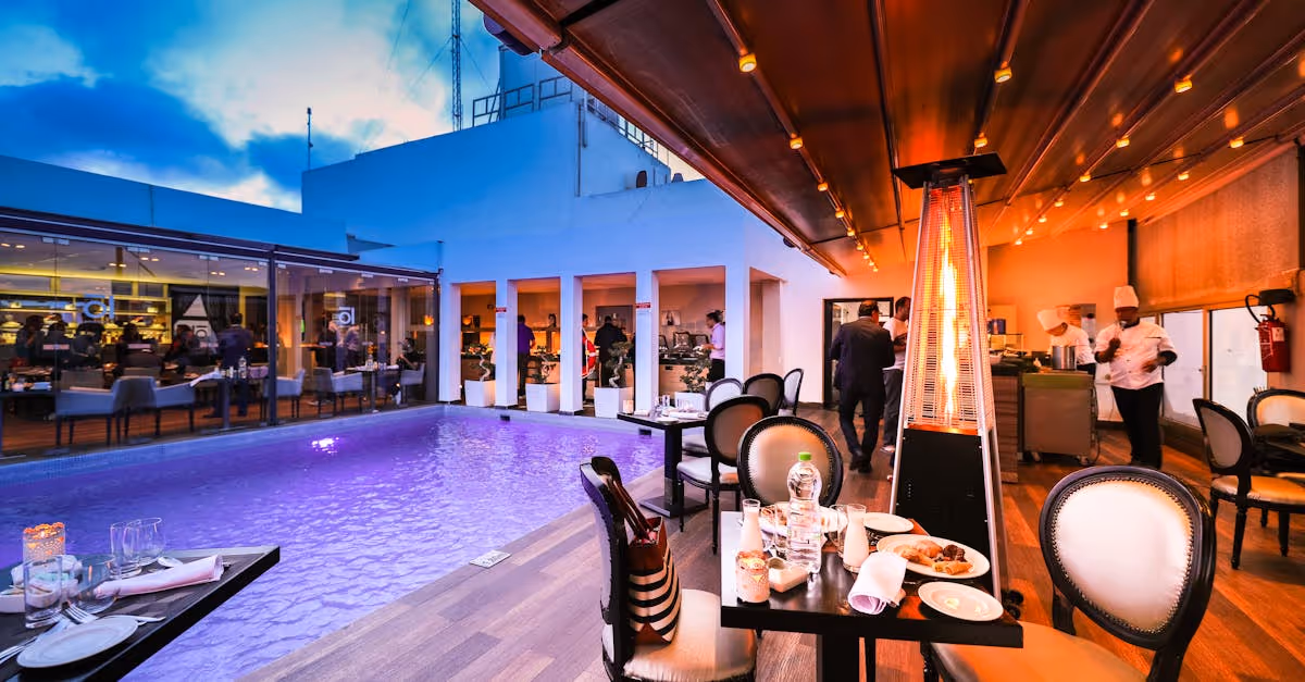 pool view