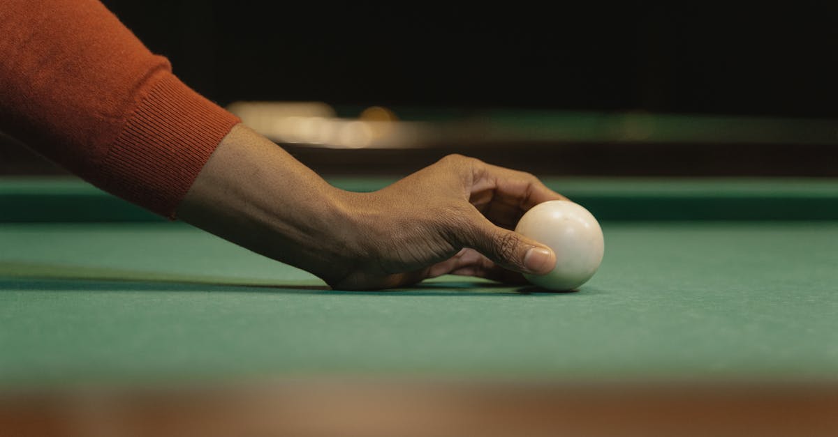 pool table