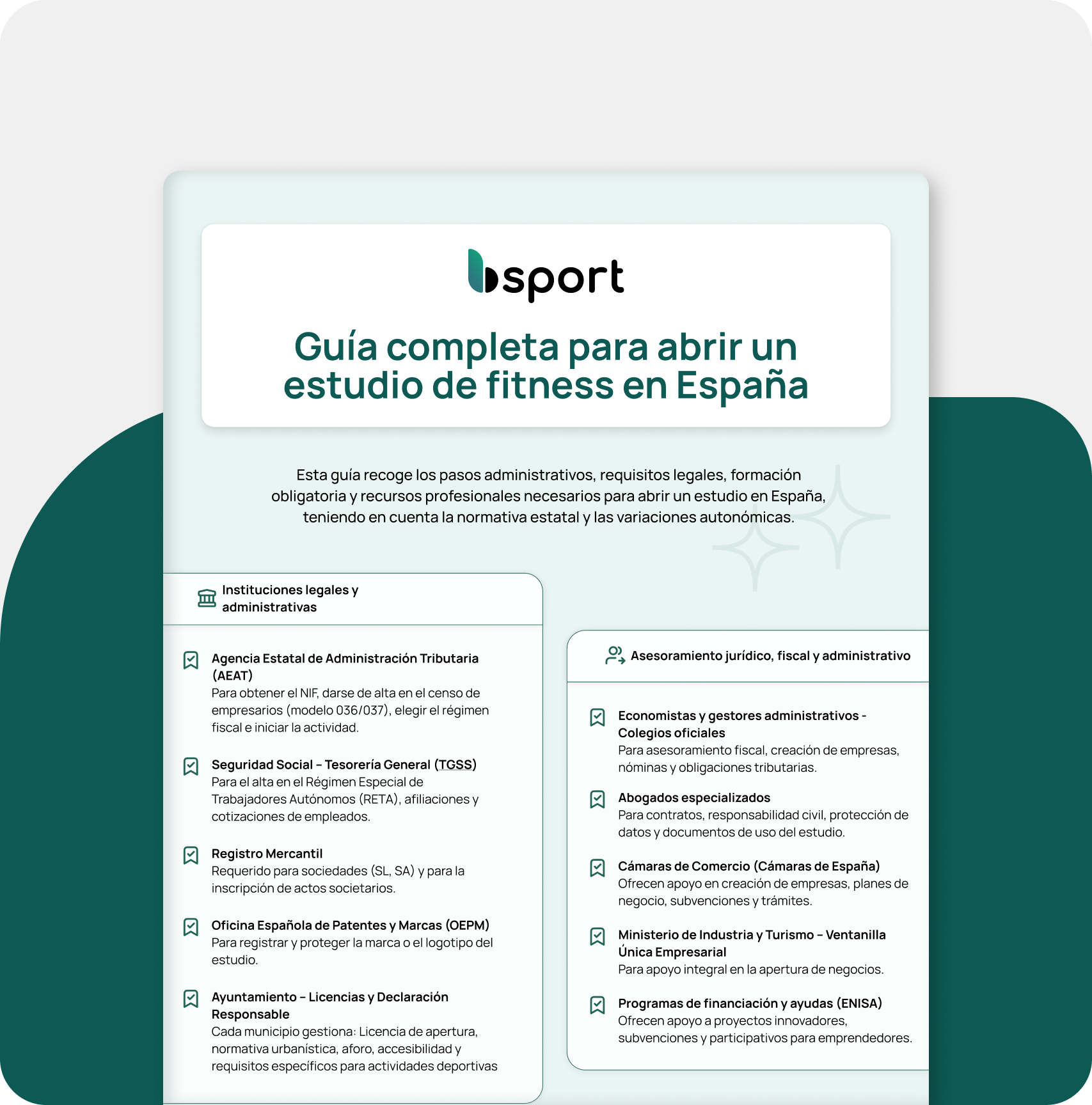 Contactos esenciales para abrir tu estudio en España