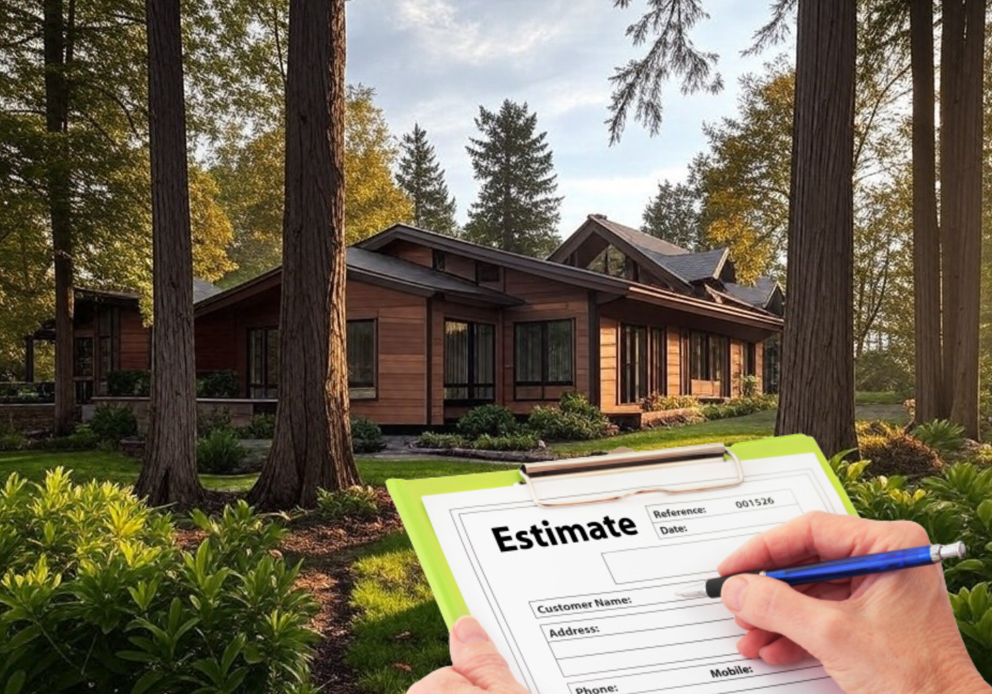 On-site tree service estimate form