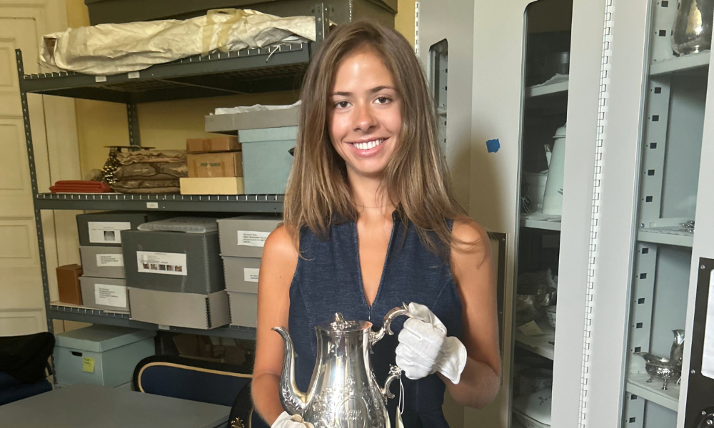 Cataloging the Collection with 2025 Museum Interns