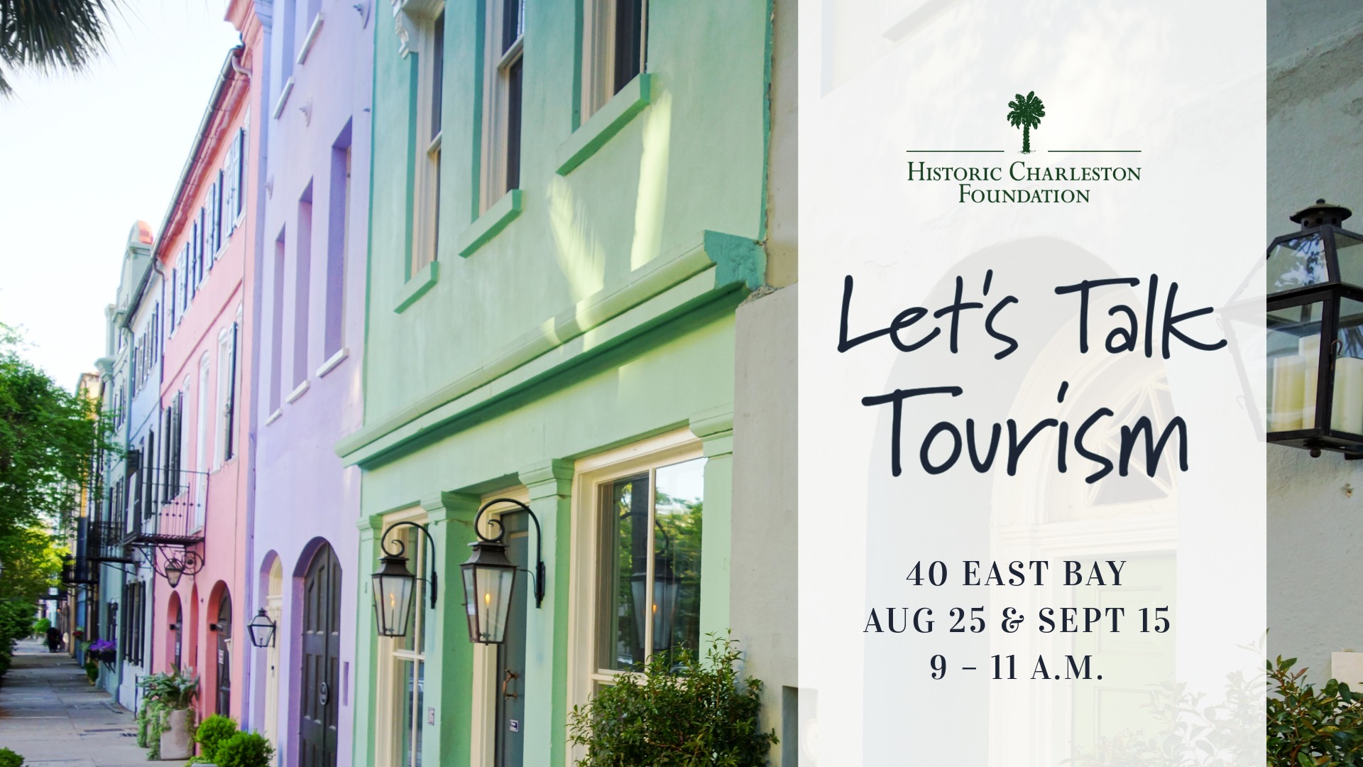 Let's Talk Tourism: Coffee and Conversation with HCF Advocacy Team II
