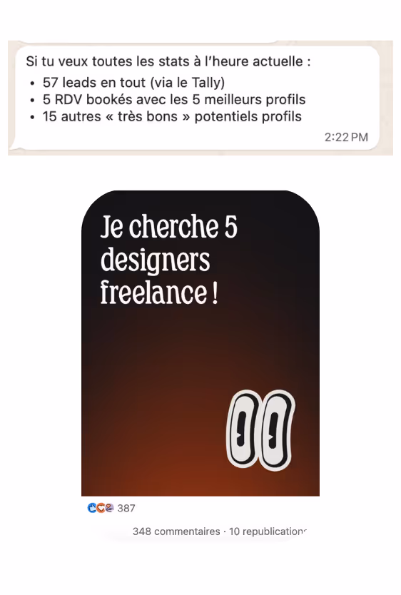 a screenshot of a WhatsApp conversation