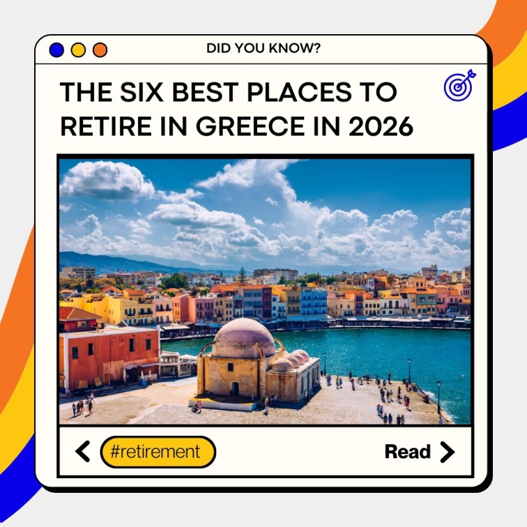 Port of Chania and Ideal Place to Retire in Greece