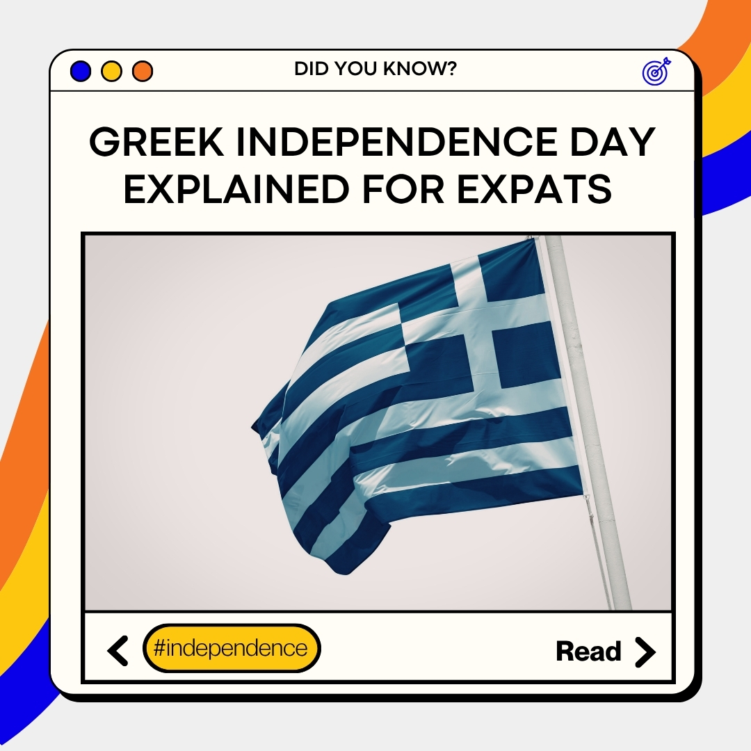 Patriotic celebration in Greece on March 25