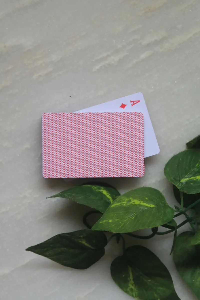 Close up shot of Great Mogul playing cards.