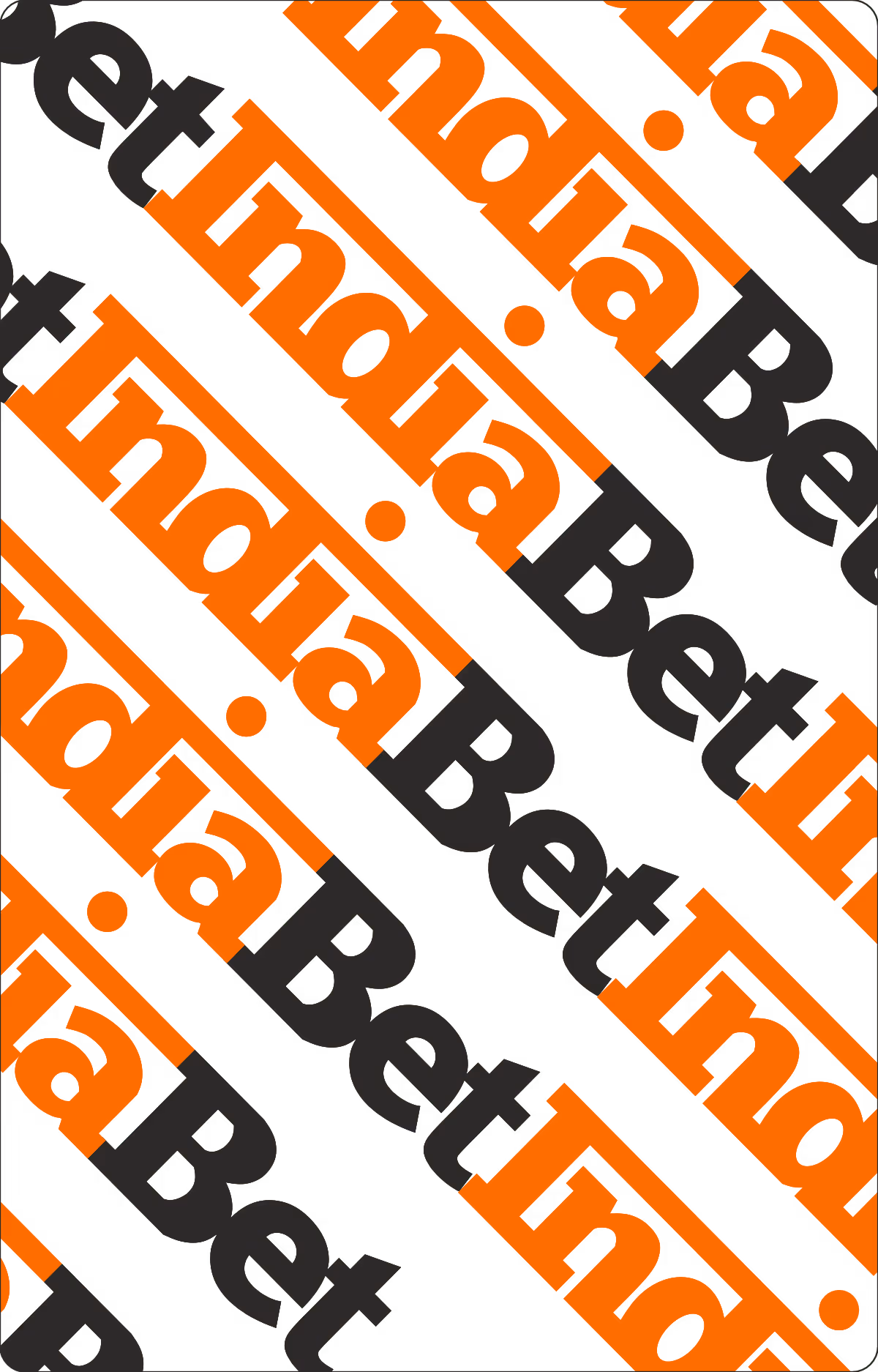 Custom Playing Cards back design for India Bet - an online betting platform.