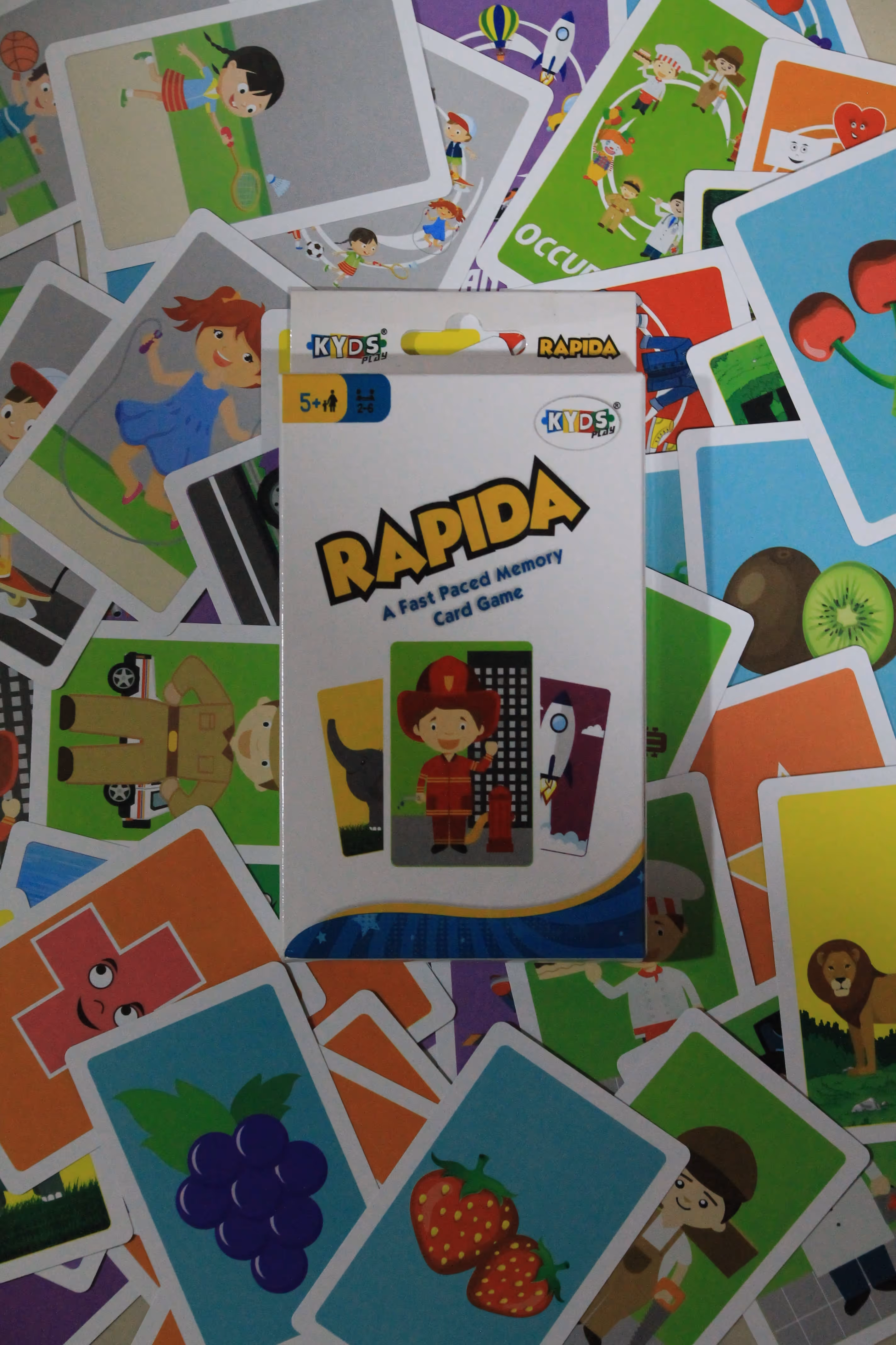 Custom card games for kids designed & printed with full-color artwork.