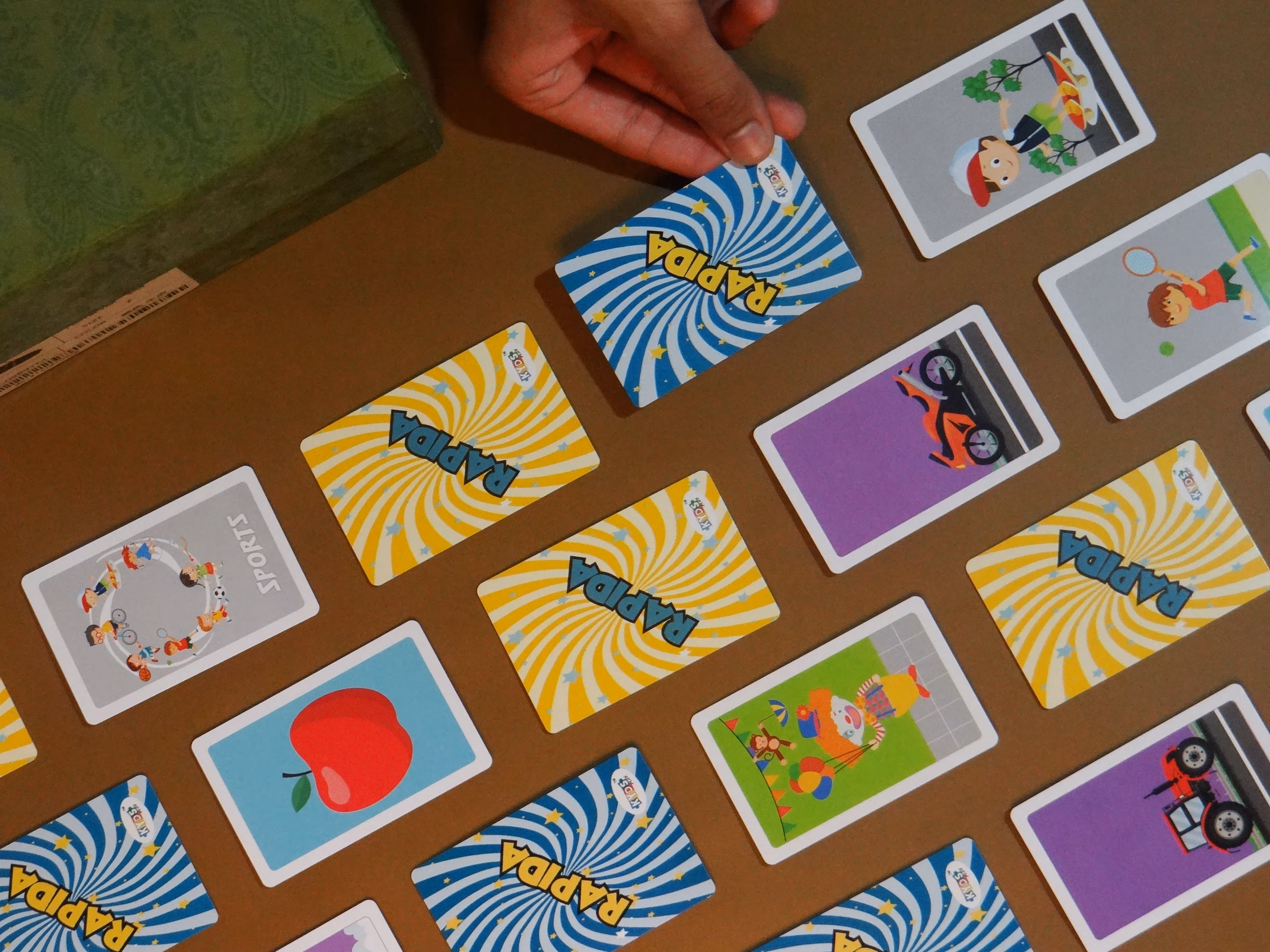 Custom card games for kids designed & printed with full-color artwork.