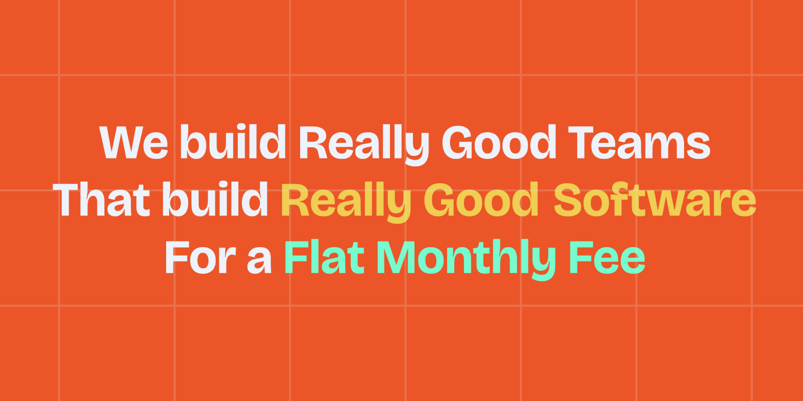 Really Good Software