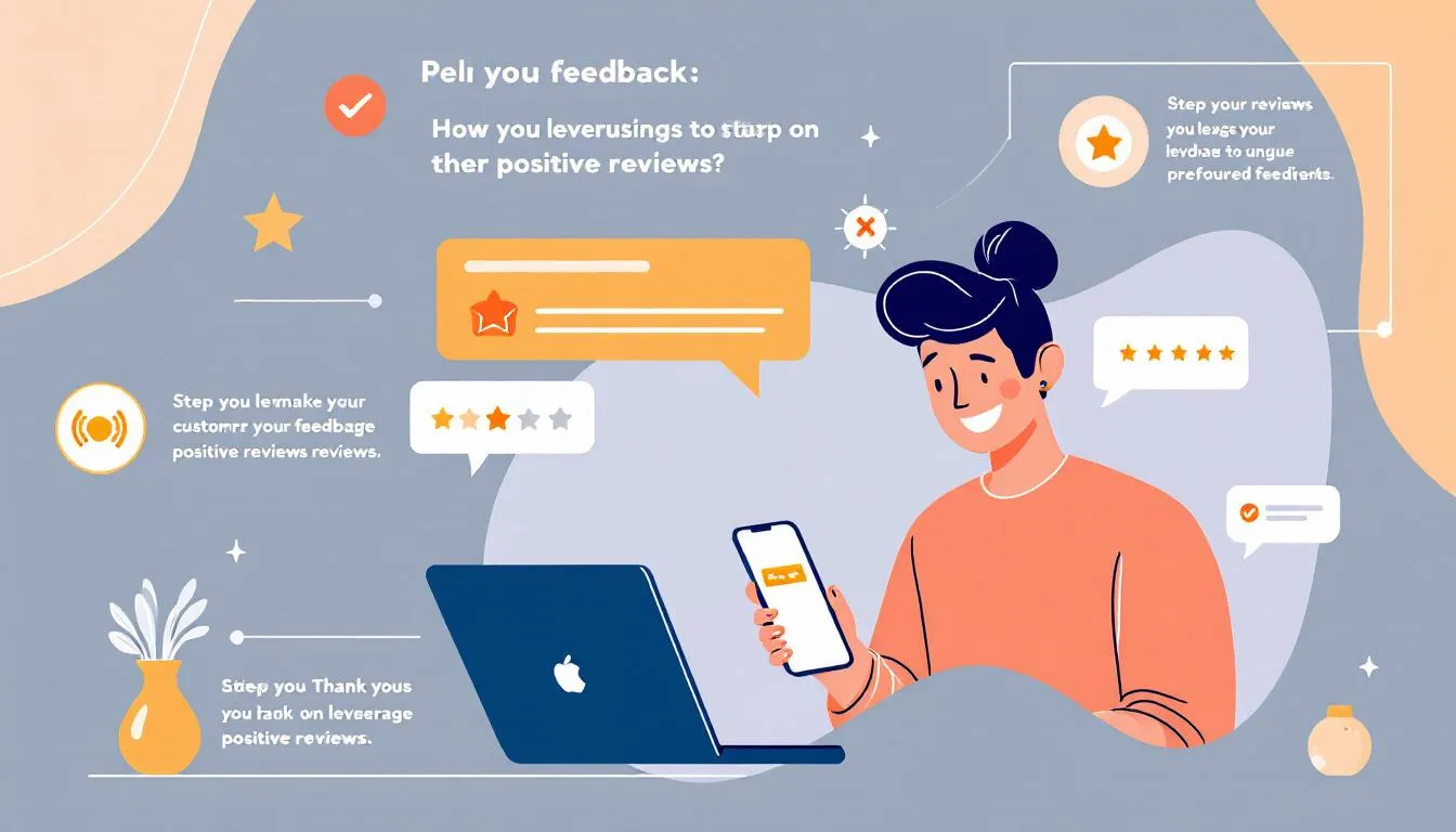 A customer expressing gratitude for positive reviews, showcasing the importance of leveraging positive feedback.
