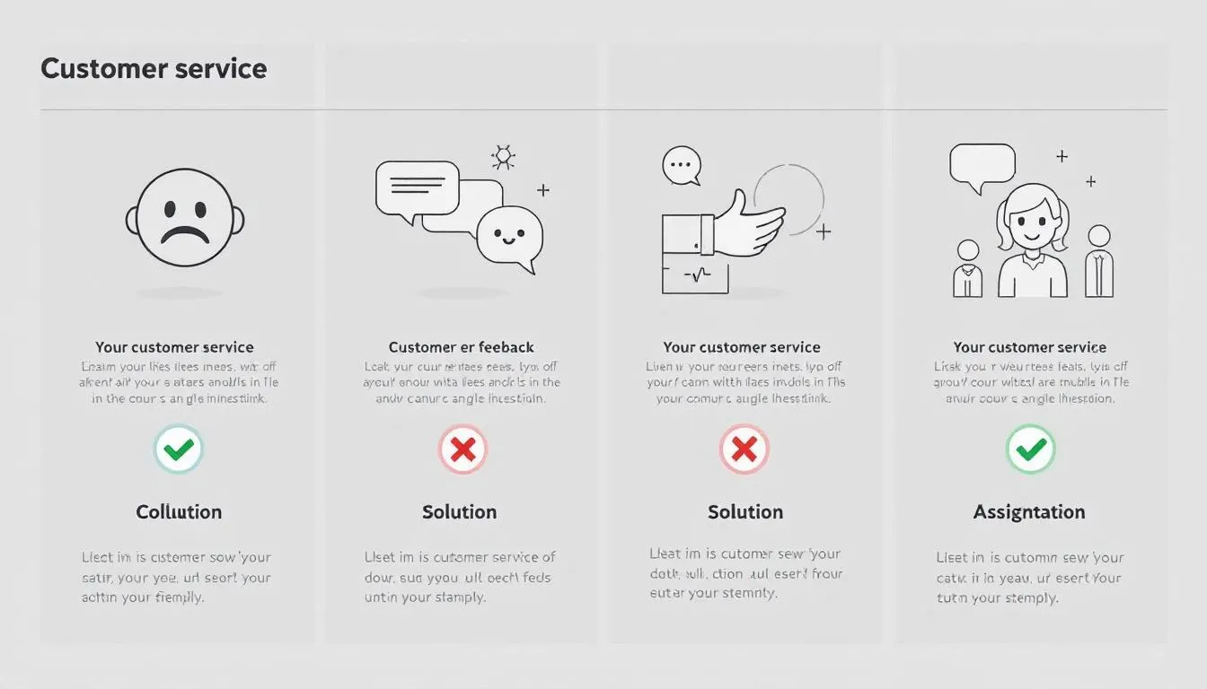 Examples of effective negative review responses from various industries.