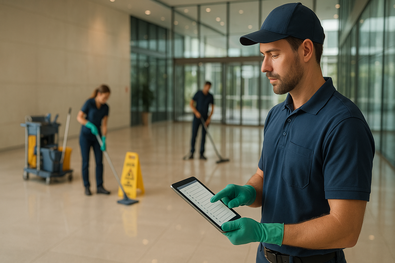 Commercial Cleaning Review Automation