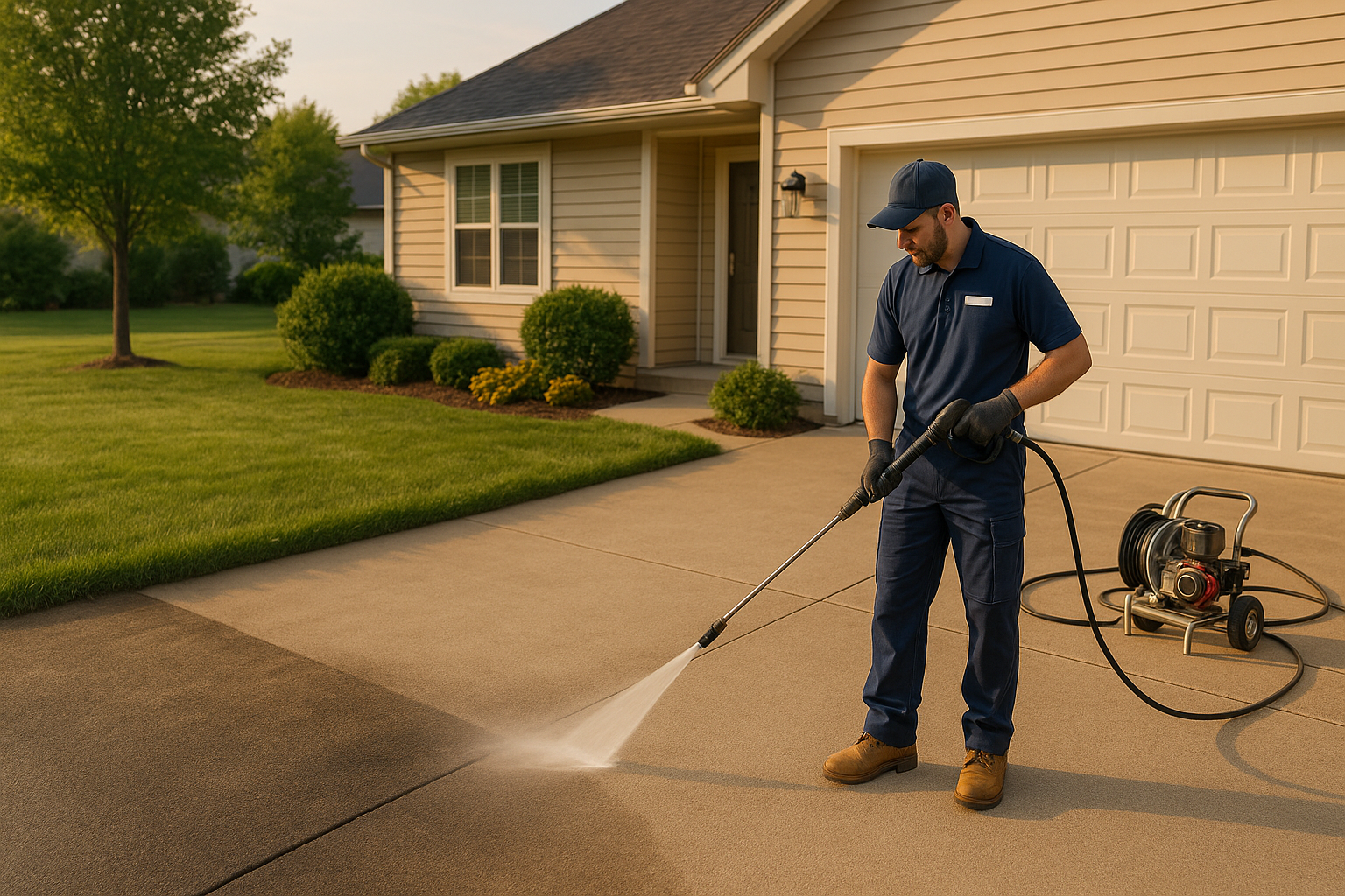 Pressure Washing Review Automation