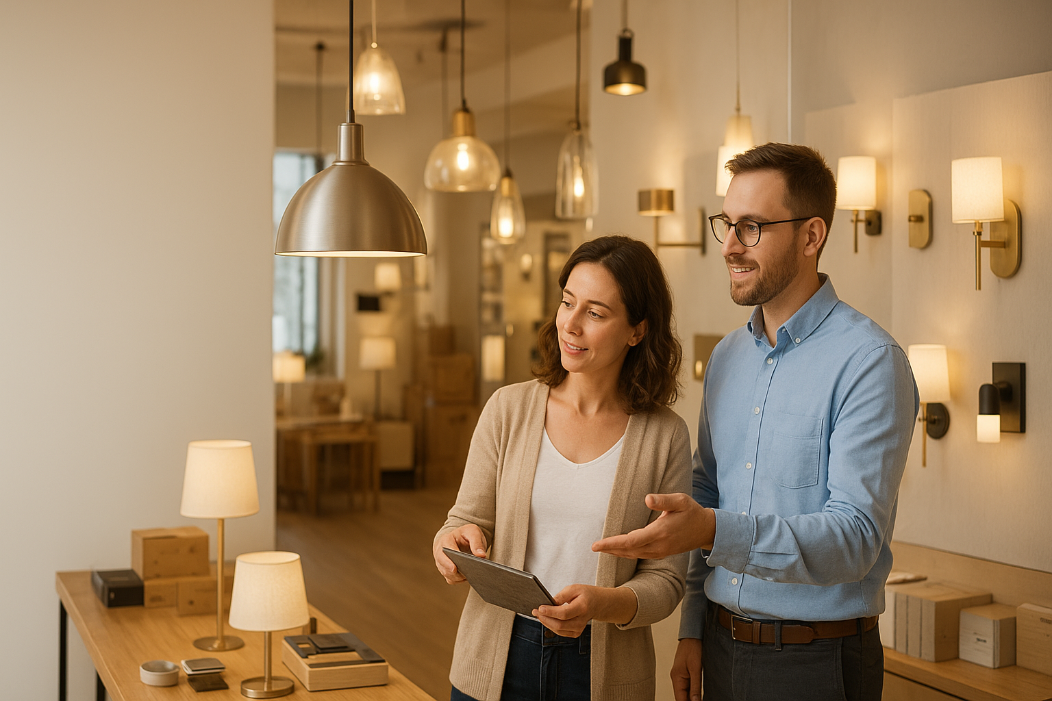 Trusted for local lighting showrooms