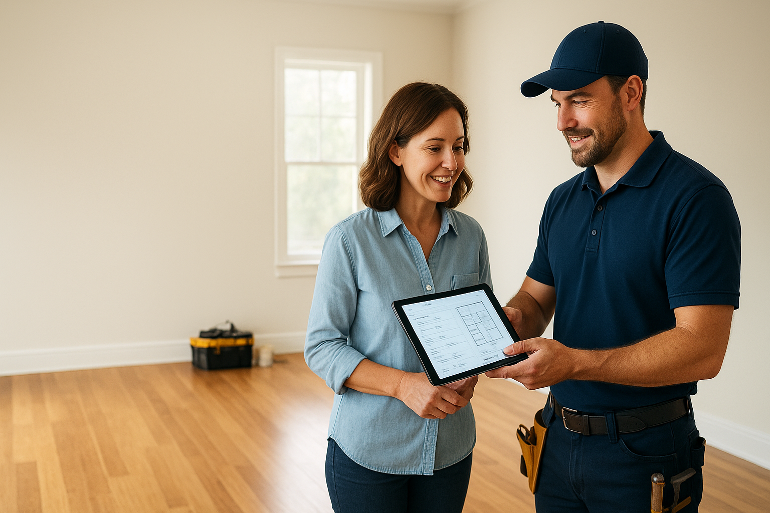 Residential flooring reputation management
