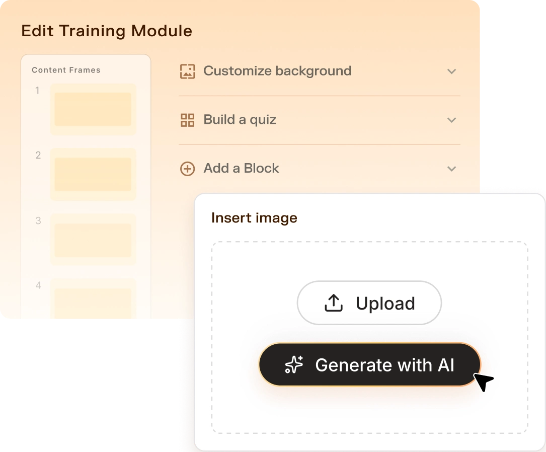 adaptive dashboard UI