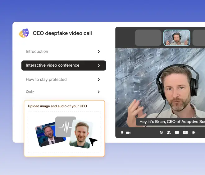 thumbnail with adaptive UI