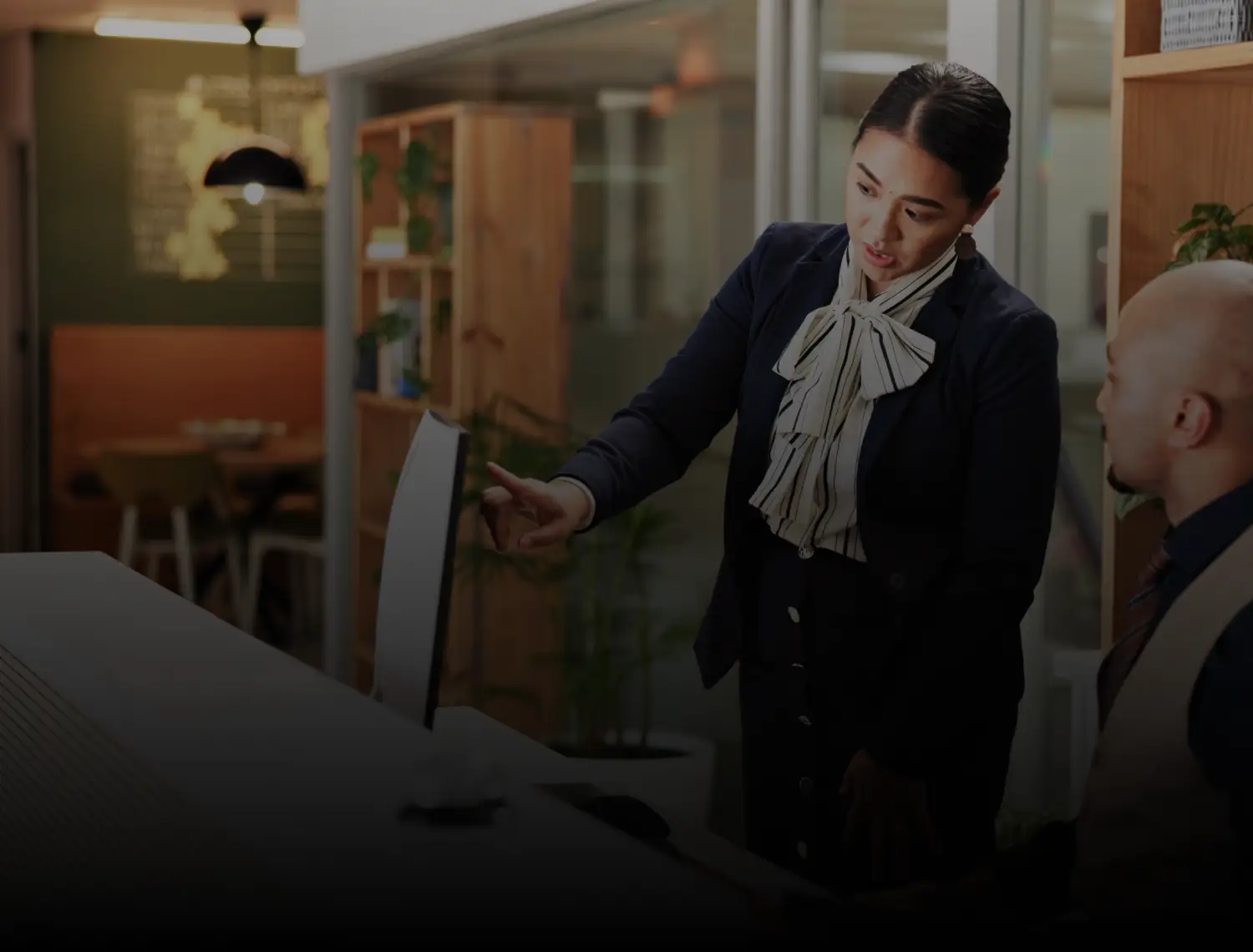 young professionals in an office environment