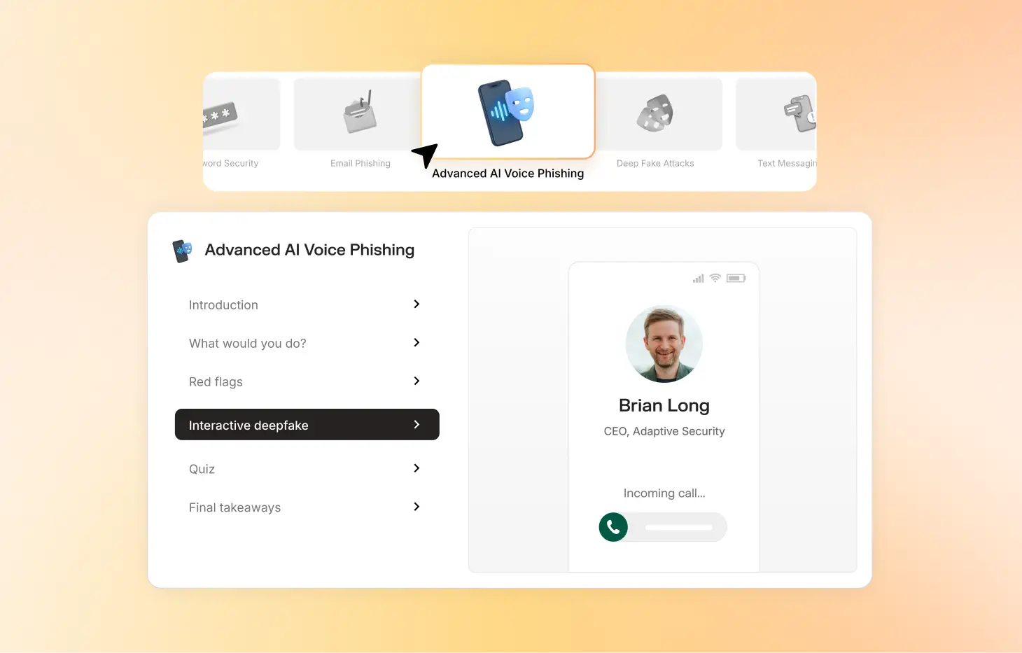 adaptive product dashboard