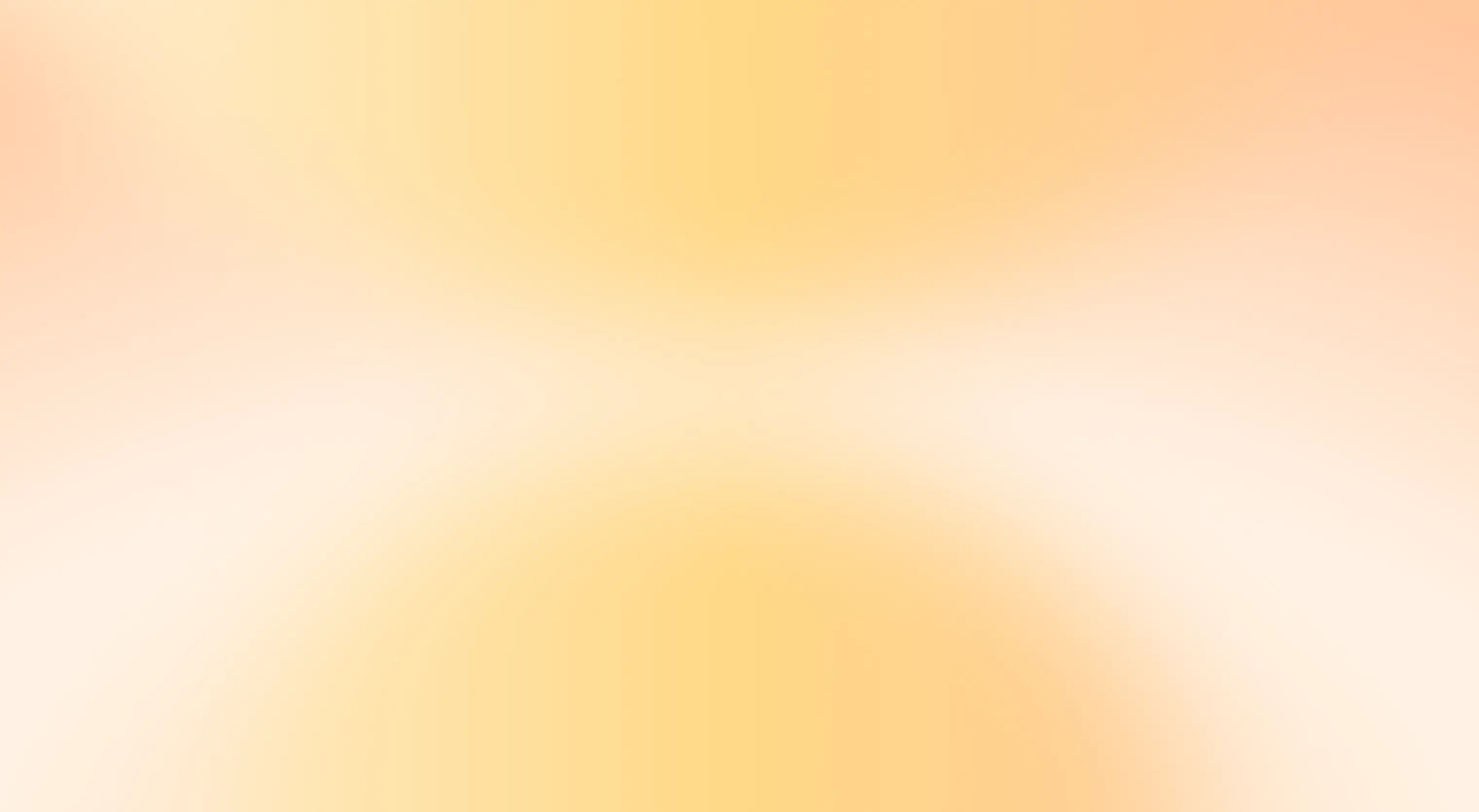 Soft gradient background blending warm beige and light peach tones.