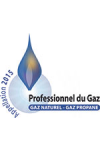 Logo professionels du gaz