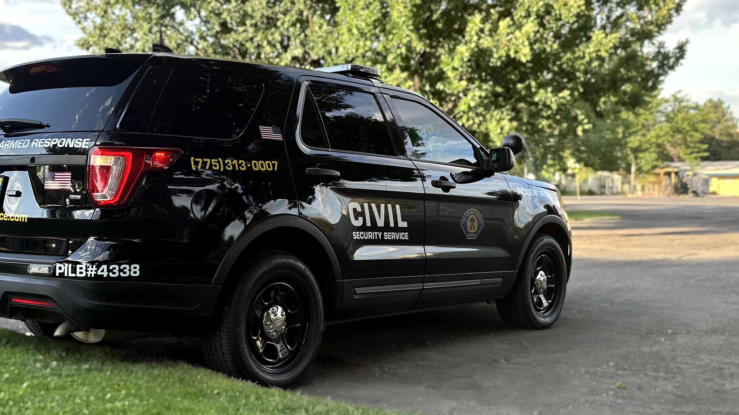 Nevada private security patrol vehicles