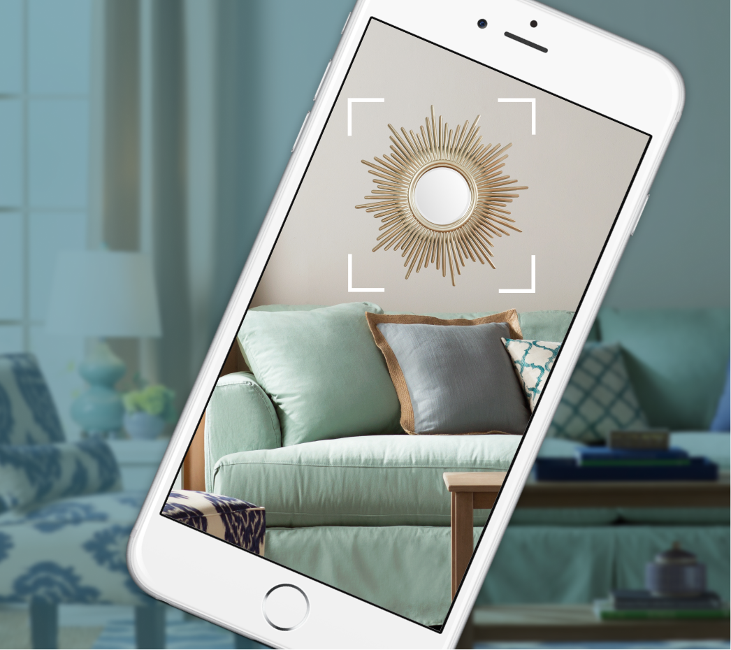 Wayfair "View in Room 2D"