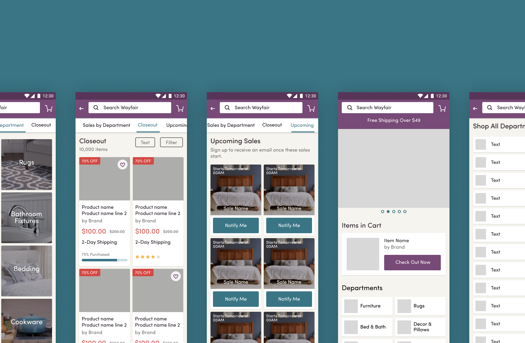 Crafting Wayfair's Tailored Android Design Toolkit: Enhancing App Development