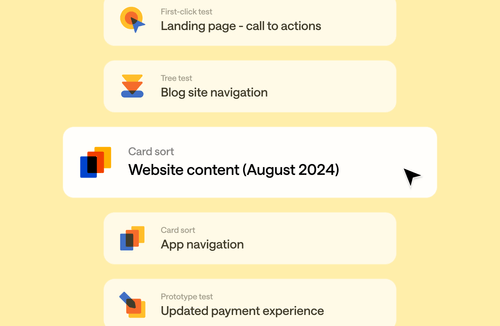 UX Research & Design Testing Platform | Optimal Workshop