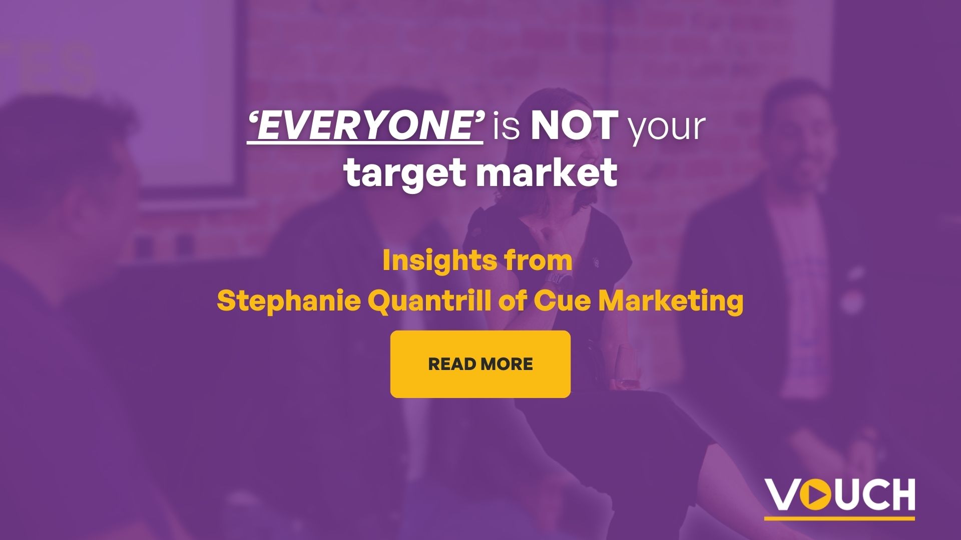 Everyone is NOT your Target Market