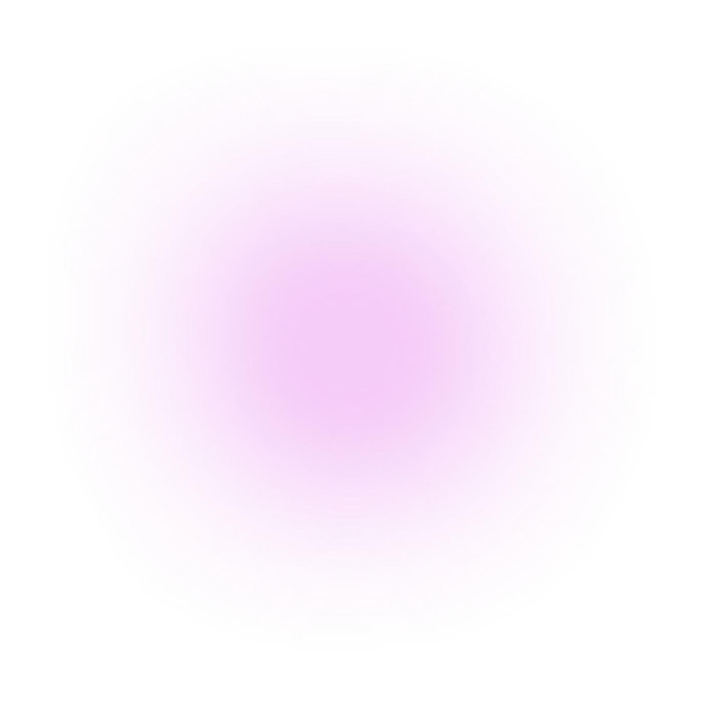 A pink blurry circle