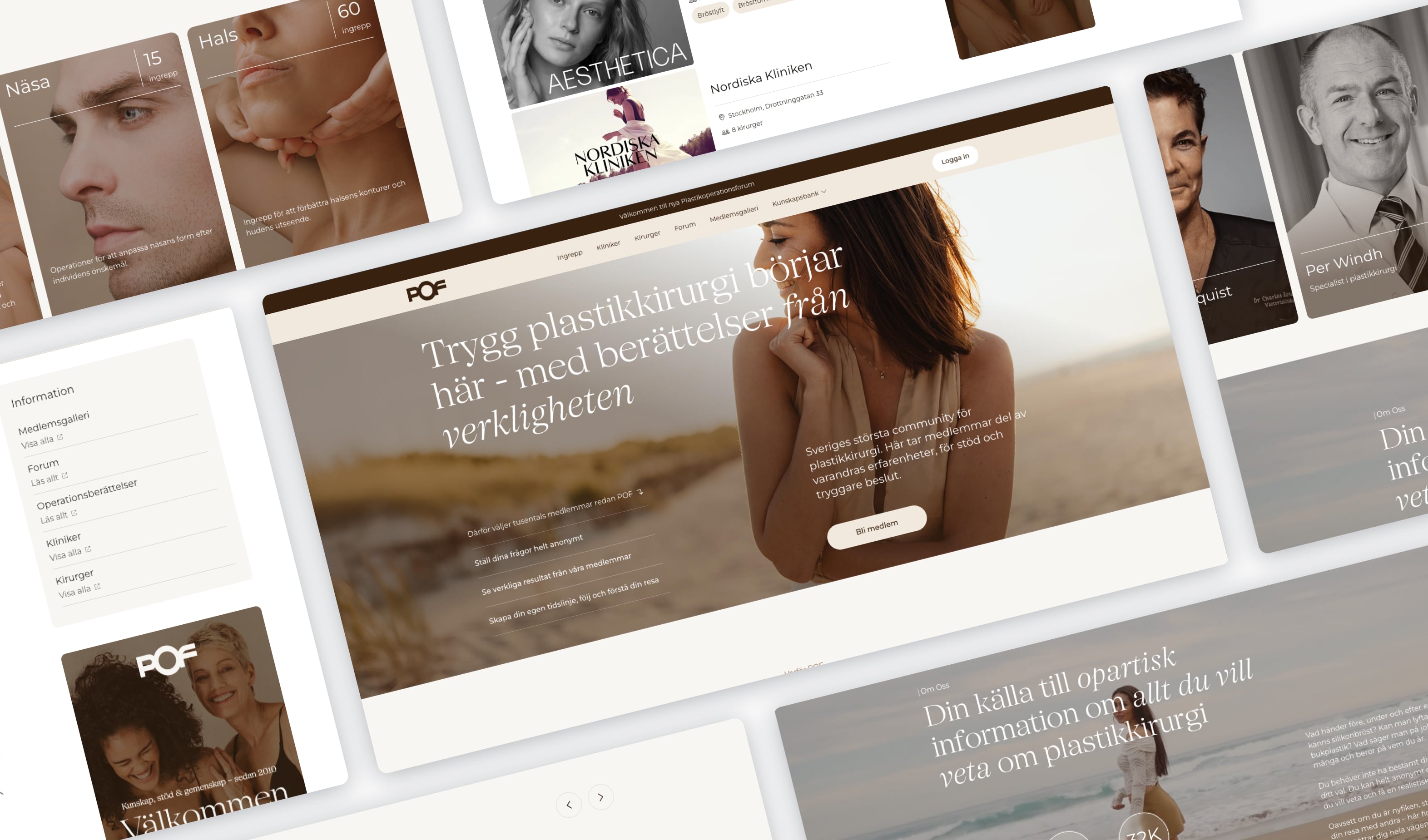 Översikt av POF:s nya digitala plattform