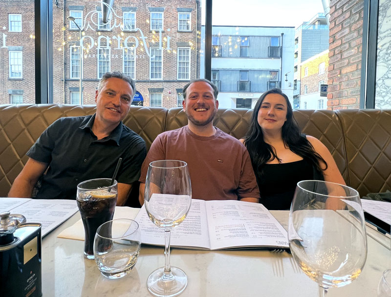 group photo of brandformula at the bar