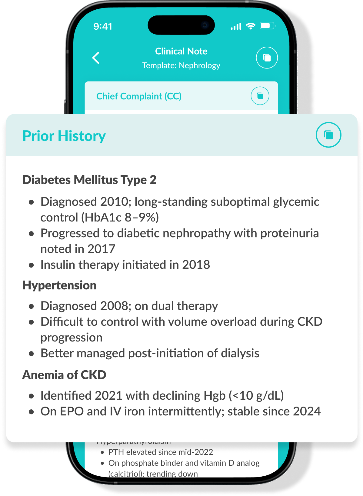 Ambient AI Assistant for Nephrology Care