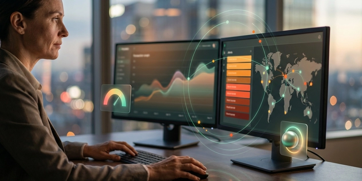 Diagram showing types of AML screening: sanctions, PEPs, adverse media, watchlists, and their role in KYC/CDD compliance process.