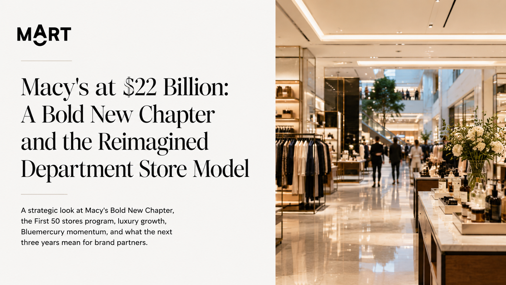 Macy's at $22 Billion — MOART analysis for cross-border brand strategy