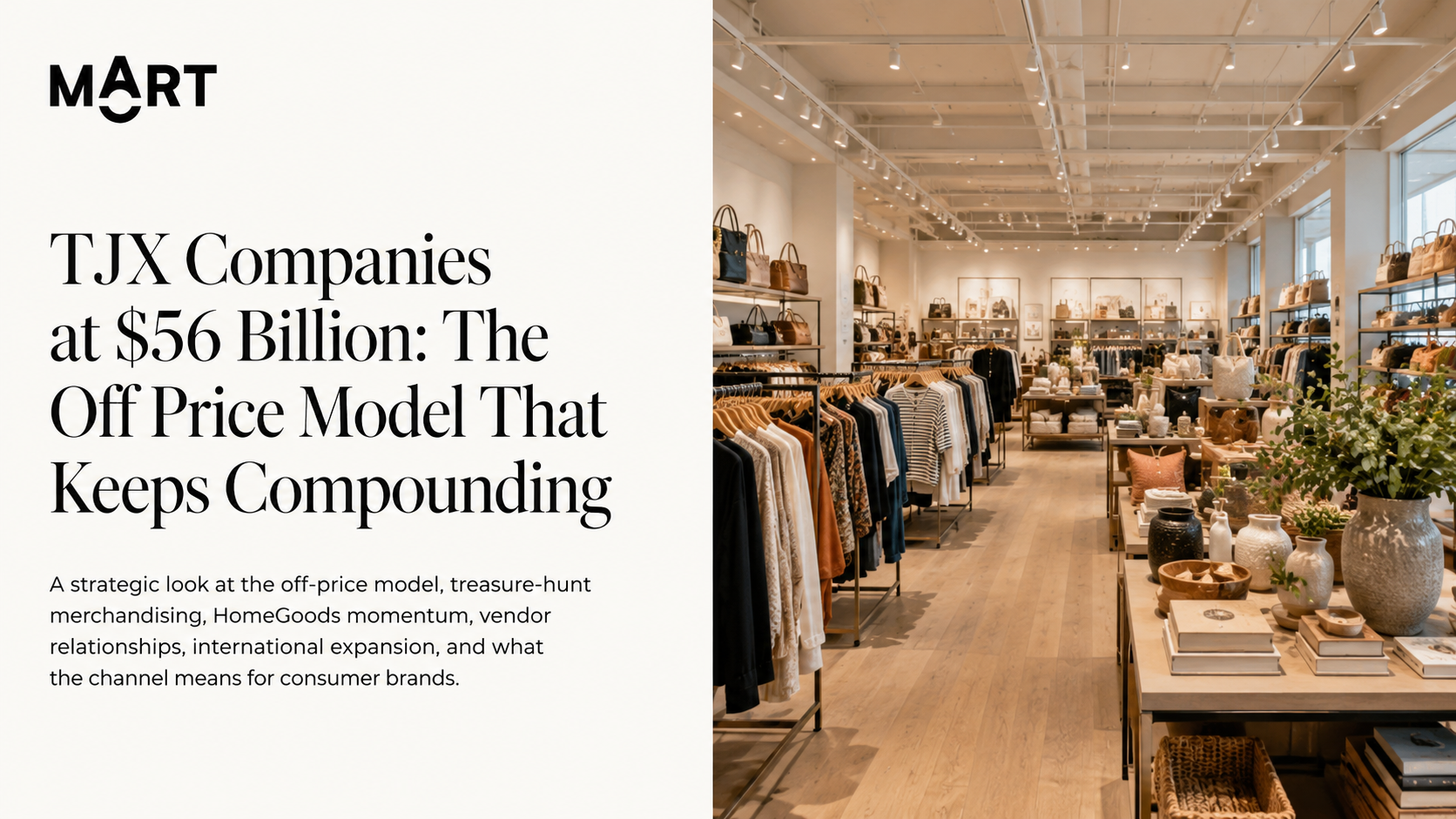 TJX Companies at $56 Billion — MOART analysis for cross-border brand strategy