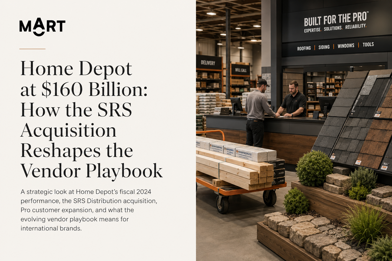 Home Depot at $160 Billion — MOART analysis for cross-border brand strategy