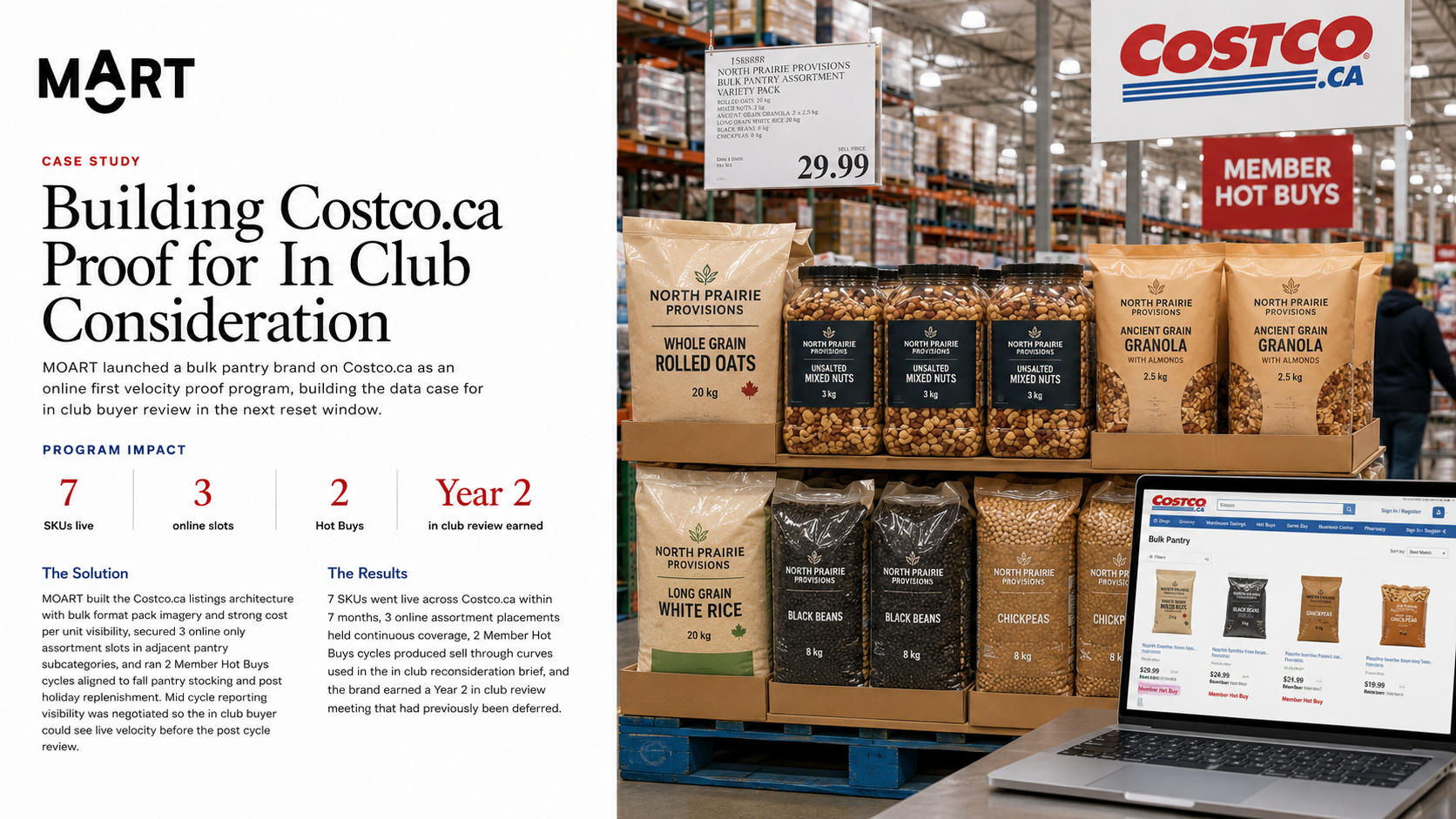 Bulk Pantry Brand: Costco.ca Online-First Proof for In-Club Consideration