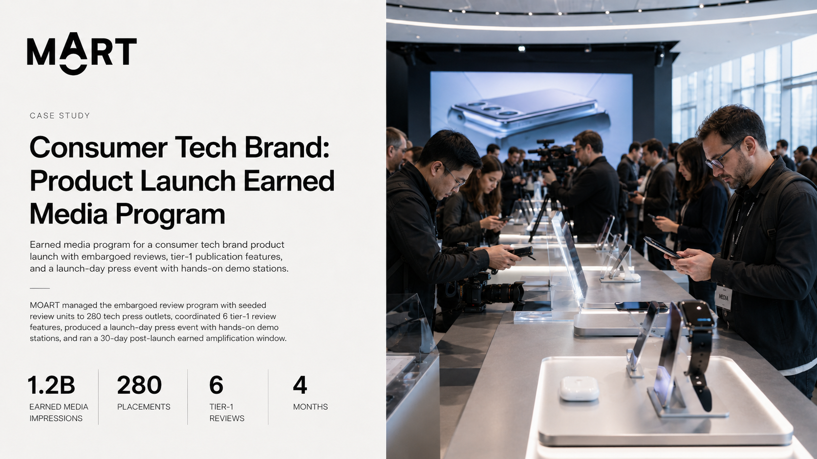 Consumer Tech Brand: Product Launch Earned Media Program Through a Broken Embargo