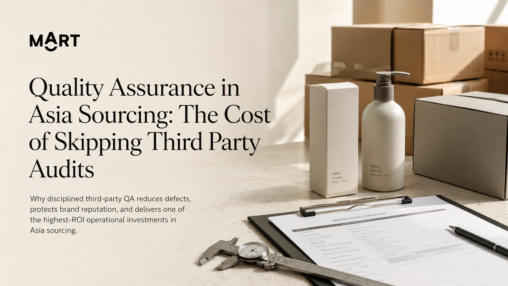 Quality Assurance in Asia Sourcing — MOART analysis for cross-border brand strategy