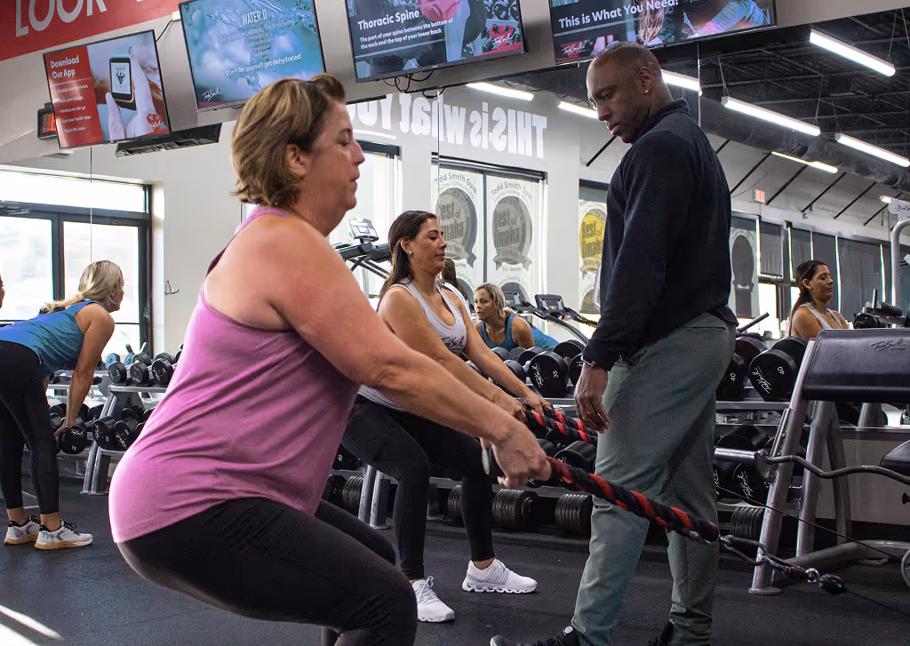 micro-group session at Todd Smith Fintess gym, Omaha