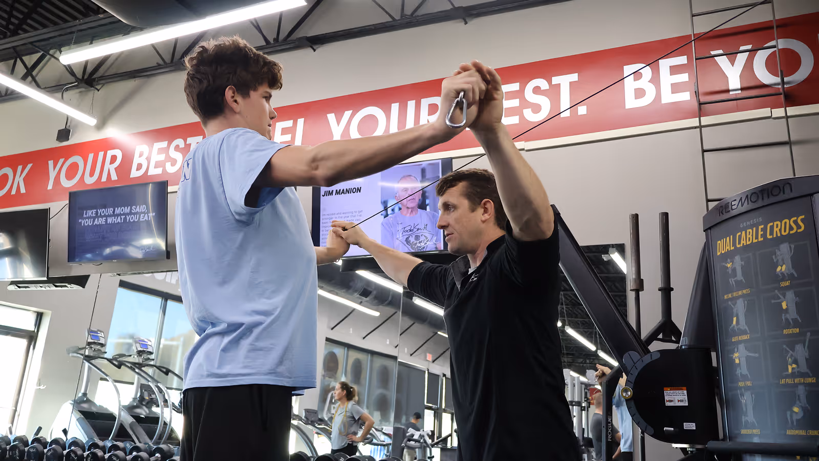 micro-group session at Todd Smith Fintess gym, Omaha