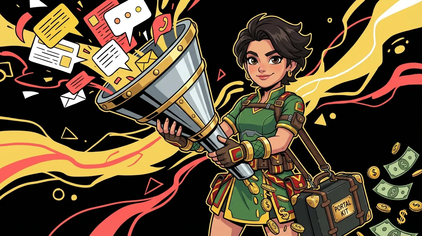 Mieganti raudonoji panda su oranžiniu kimano supasi purpuriniame hamake šalia vinilinių įrašų ir kasečių.